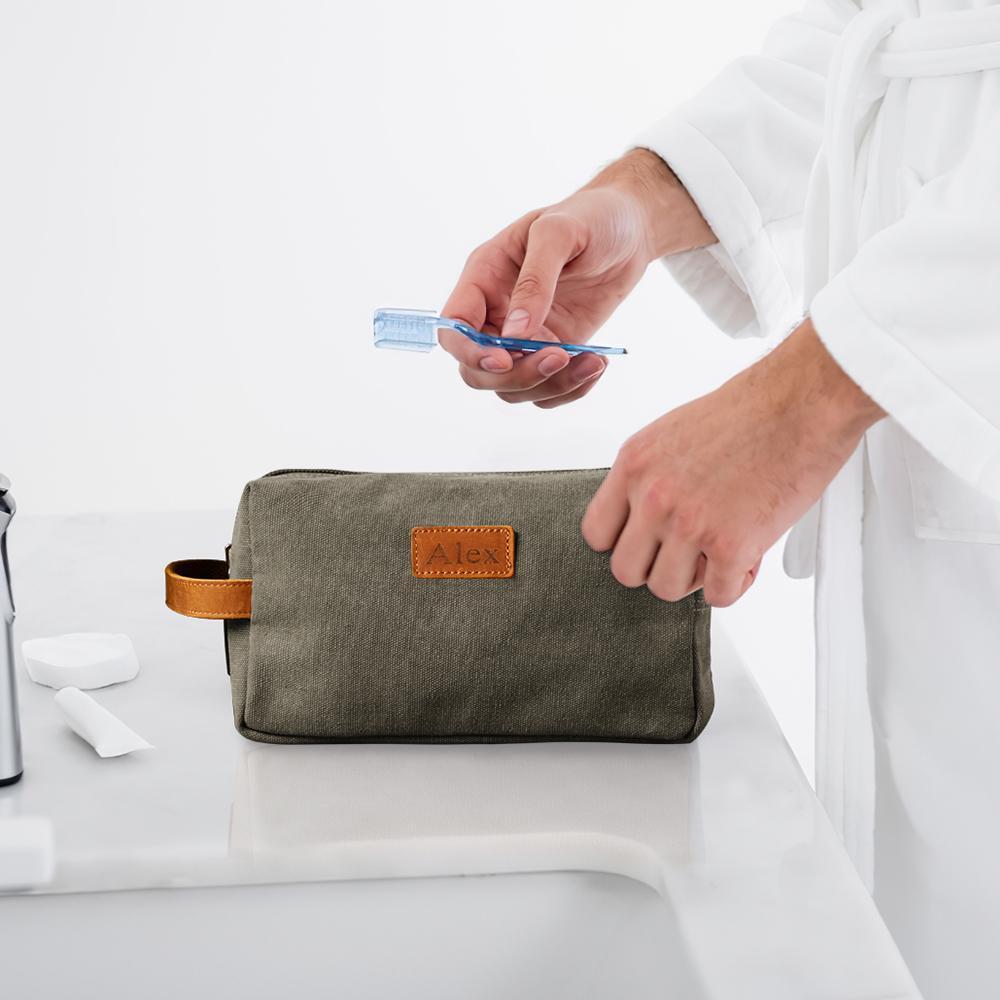 Custom Toiletry Bag Hanging Dopp Kit Storage Bag Shaving Bag Make-up Bag -