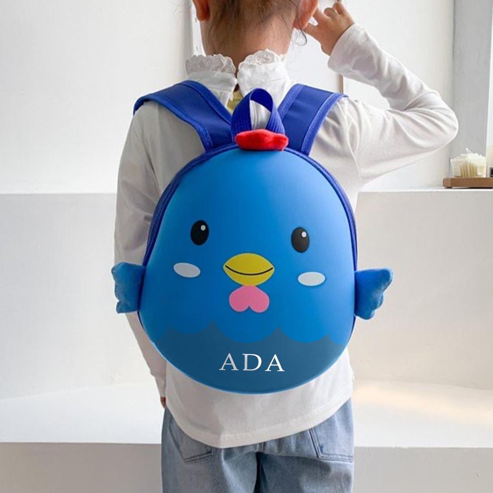 Custom Preschool Nursery Travel Bag Cute Toddler Backpack For 1-6 Years Boys Girls -