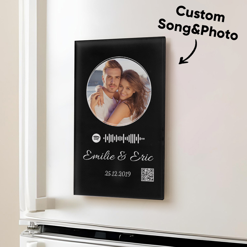Customized Album Fridge Magnet Personalized Music Fridge Magnet Can Play Songs