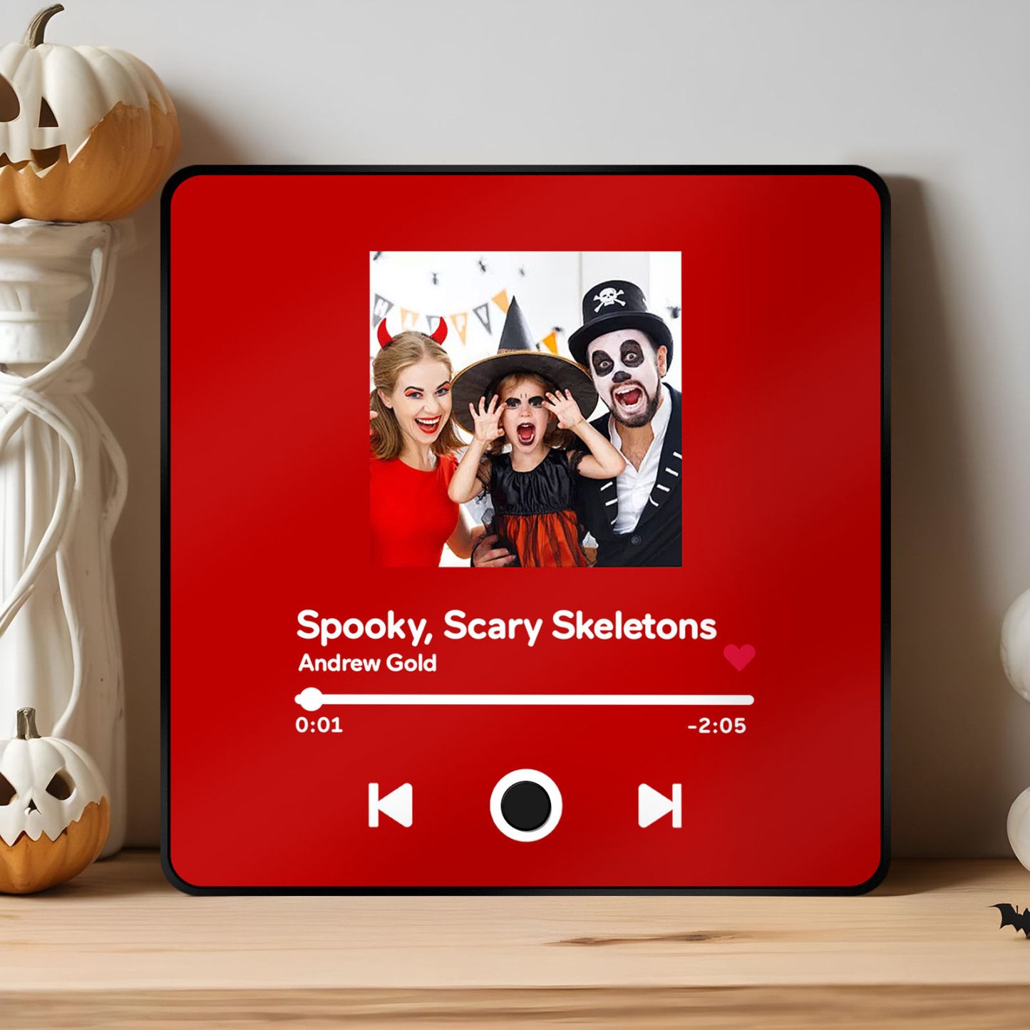 Customized Album Fridge Magnet Personalized Music Fridge Magnet Halloween Gifts Family Gifts - 