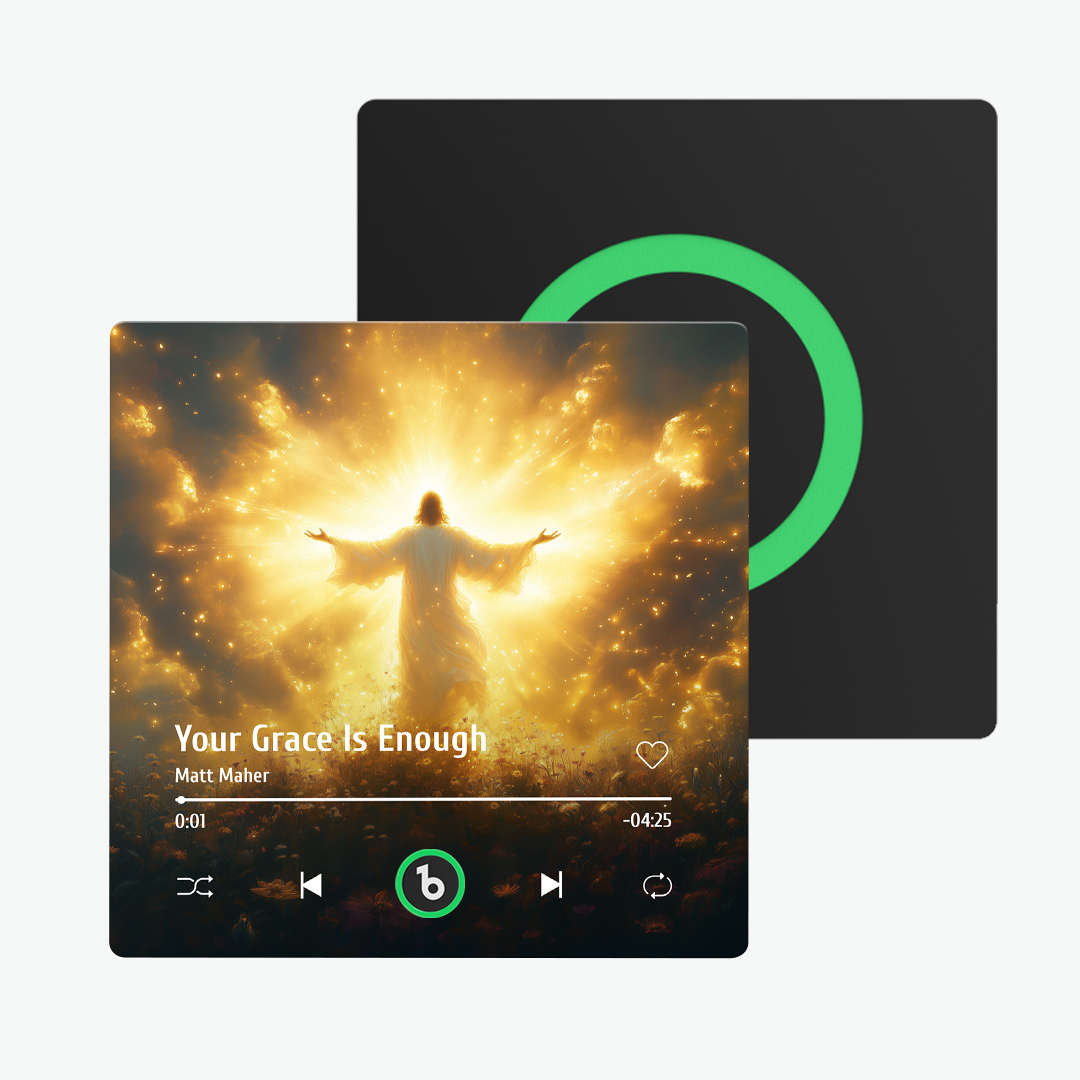 Custom Music Fridge Magnet New 4.0 Upgrade Colorful Frame Album Fridge Magnet Music Wall Photo Sticker Music Movement That Can Be Played Religious Gift - 