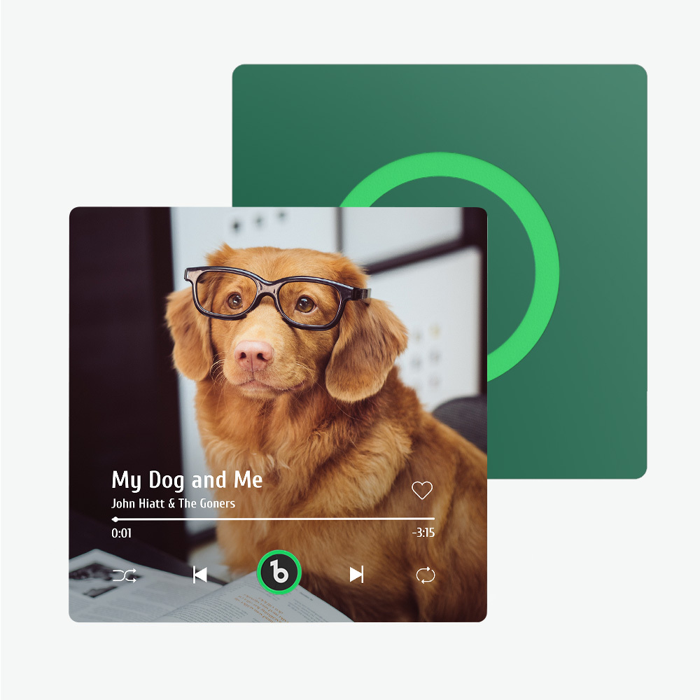 Custom Music Fridge Magnet New 4.0 Upgrade Colorful Frame Album Fridge Magnet Music Wall Photo Sticker Music Movement That Can Be Played Gift For Pet Lover - 