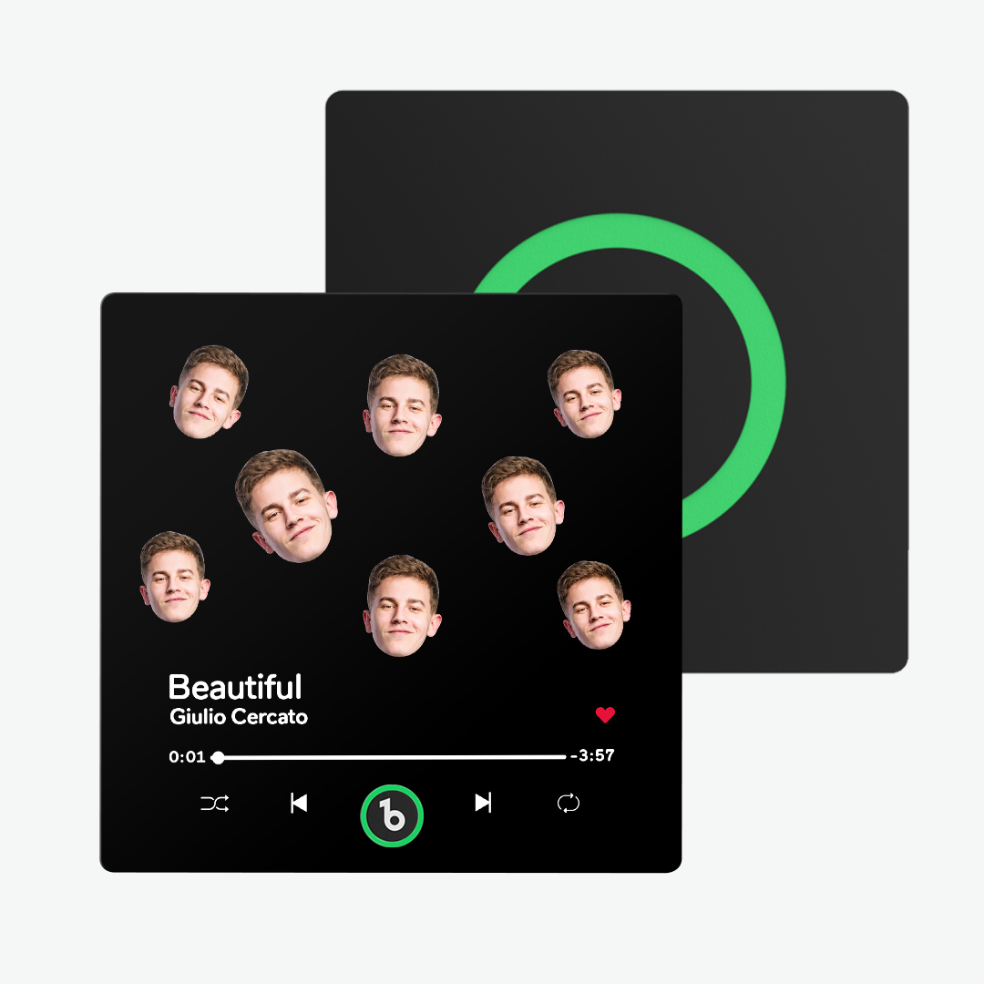 Custom Music Fridge Magnet  Custom Face Fridge Magnet Colorful Frame Album Fridge Magnet Music Wall Photo Sticker Gift for Couple - 