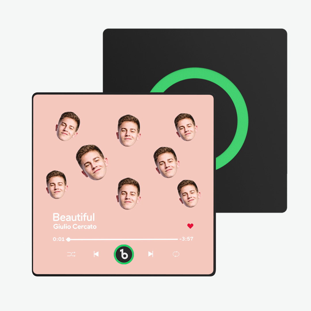 Custom Music Fridge Magnet  Custom Face Fridge Magnet Colorful Frame Album Fridge Magnet Music Wall Photo Sticker Gift for Couple - 