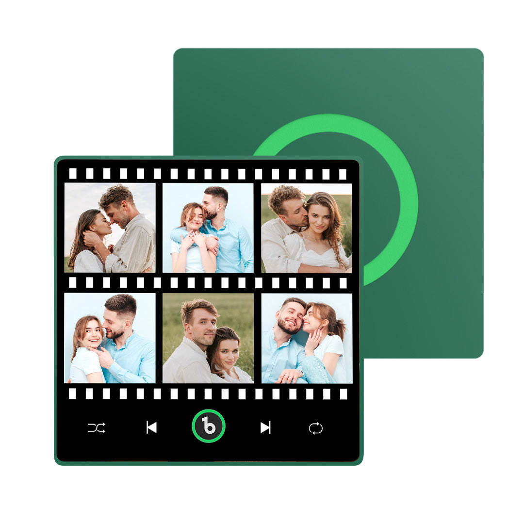 New 4.0 Upgrade Custom Music Fridge Magnet Film Style Fridge Magnet Gift for Lover - Get Photo Blanket