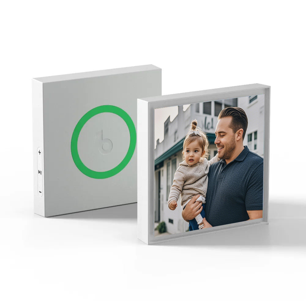 New 5.0 Upgrade Custom Music Fridge Magnet Can Play Songs and Adjust Volume Supports 1-6 Songs Father's Day Gifts - 