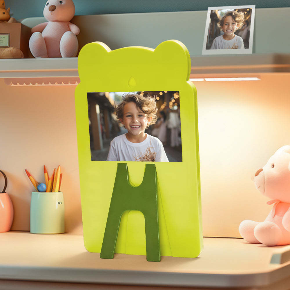 Custom Text and Photo Frog Daily Routine Chart Gifts for Children - Myphotowallet