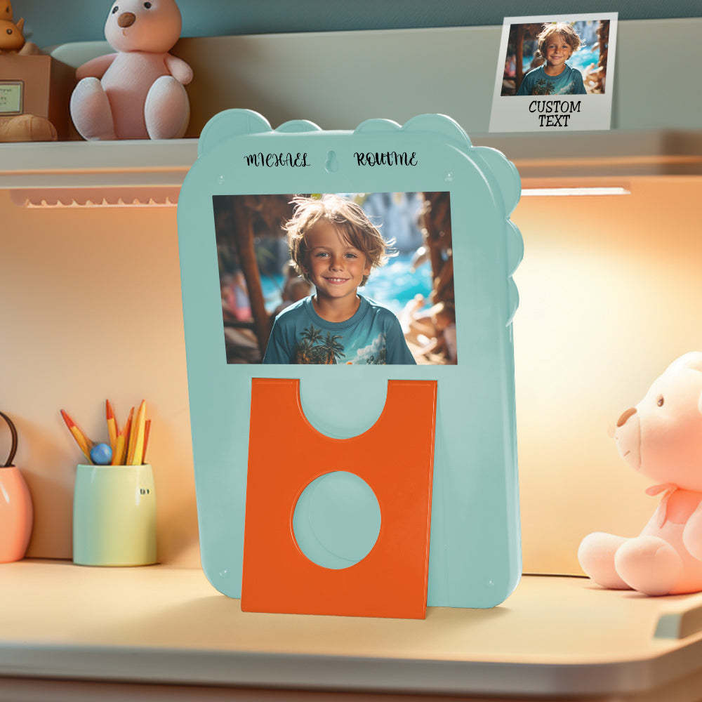 Custom Text and Photo Crocodile Daily Routine Chart Gifts for Children - Myphotowallet