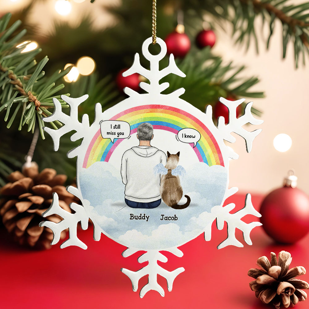 Personalized Christmas Memorial Pets Ornaments Christmas Ornament for Memorial Gift