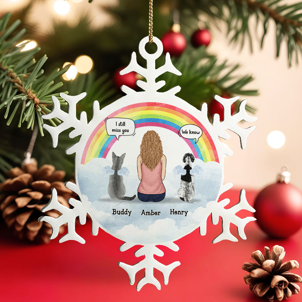 Personalized Christmas Memorial Pets Ornaments Christmas Ornament for Memorial Gift