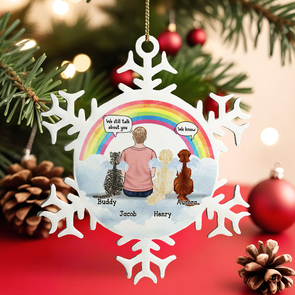 Personalized Christmas Memorial Pets Ornaments Christmas Ornament for Memorial Gift