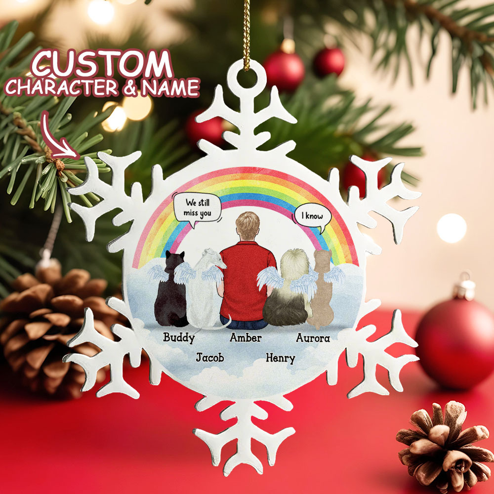 Personalized Christmas Memorial Pets Ornaments Christmas Ornament for Memorial Gift