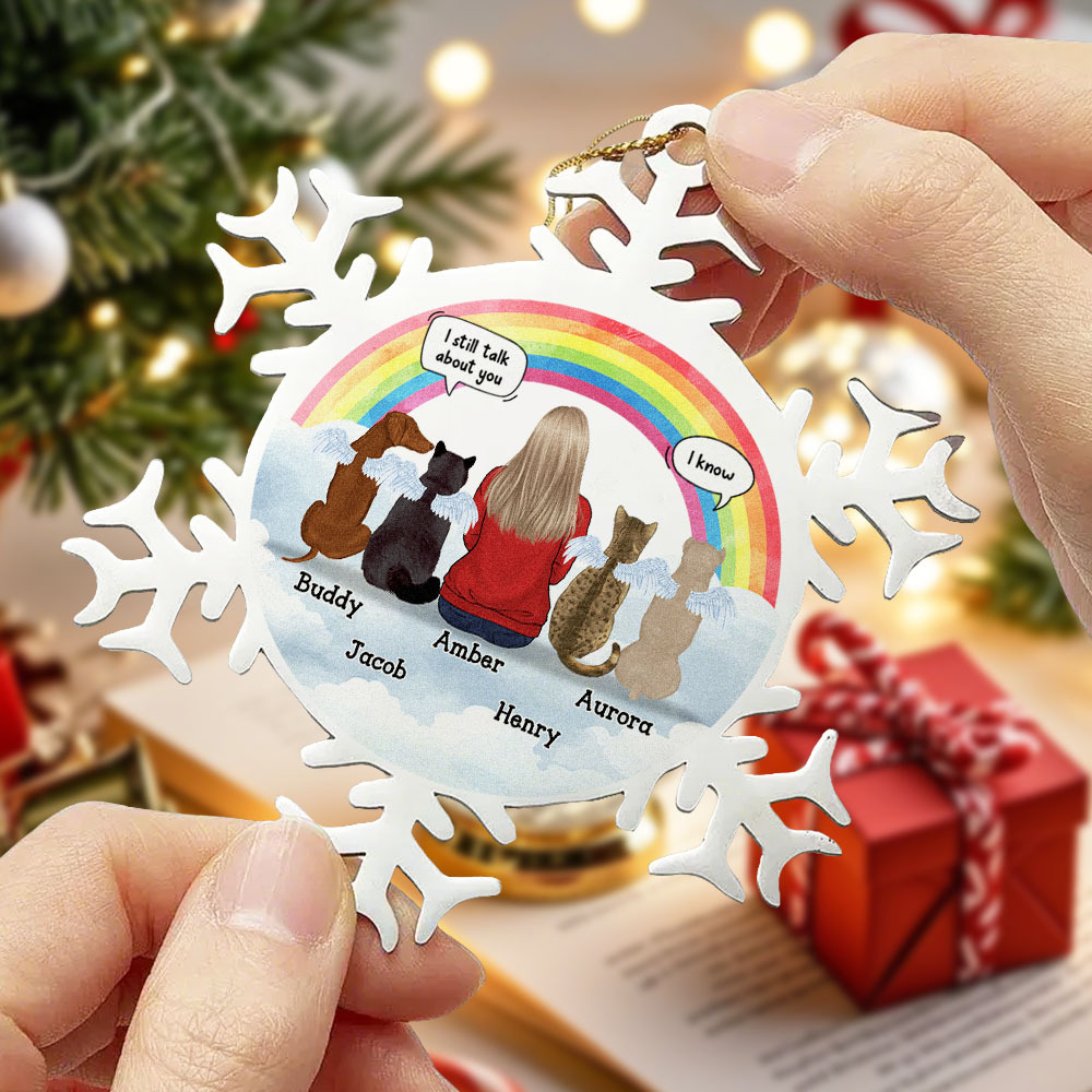 Personalized Christmas Memorial Pets Ornaments Christmas Ornament for Memorial Gift