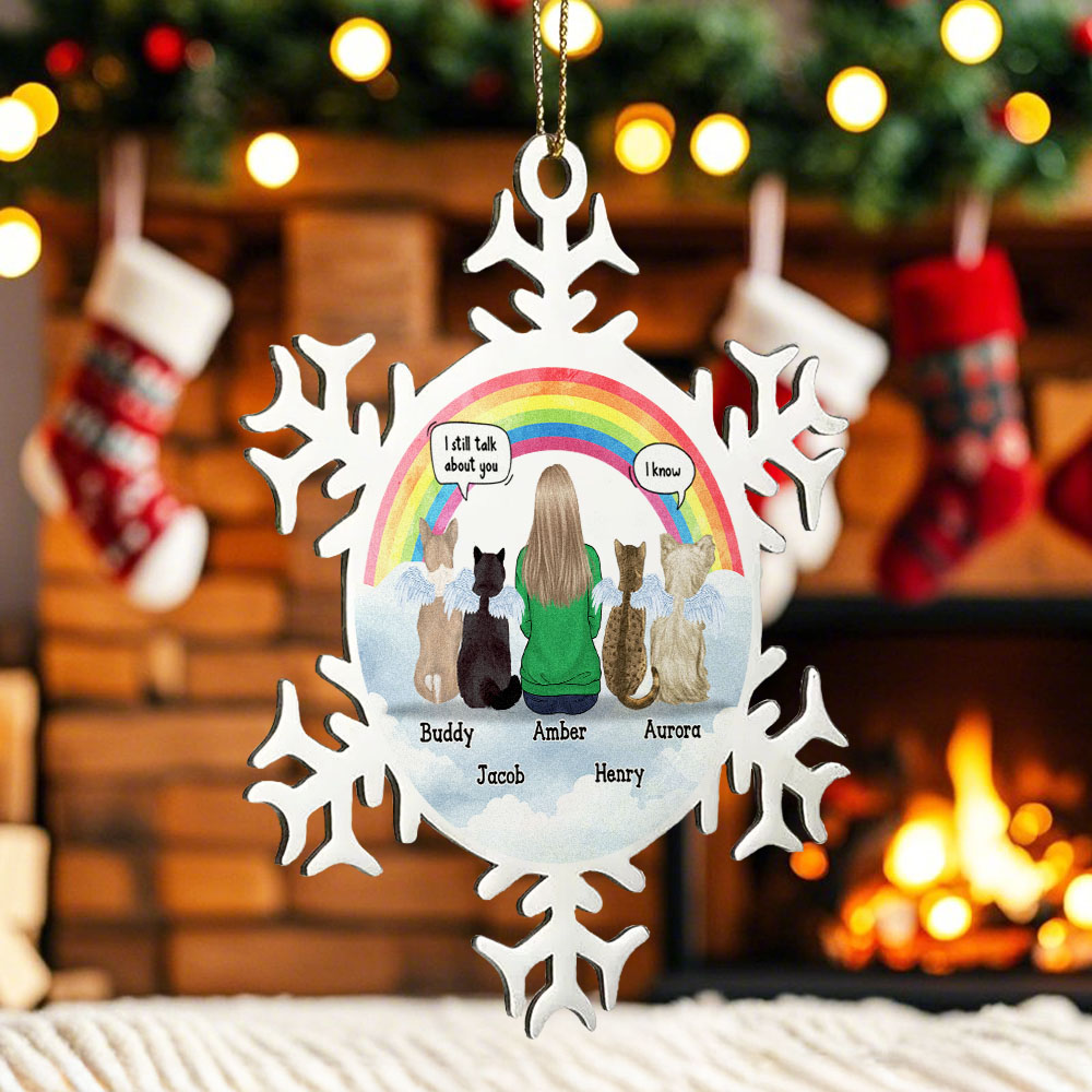 Personalized Christmas Memorial Pets Ornaments Christmas Ornament for Memorial Gift