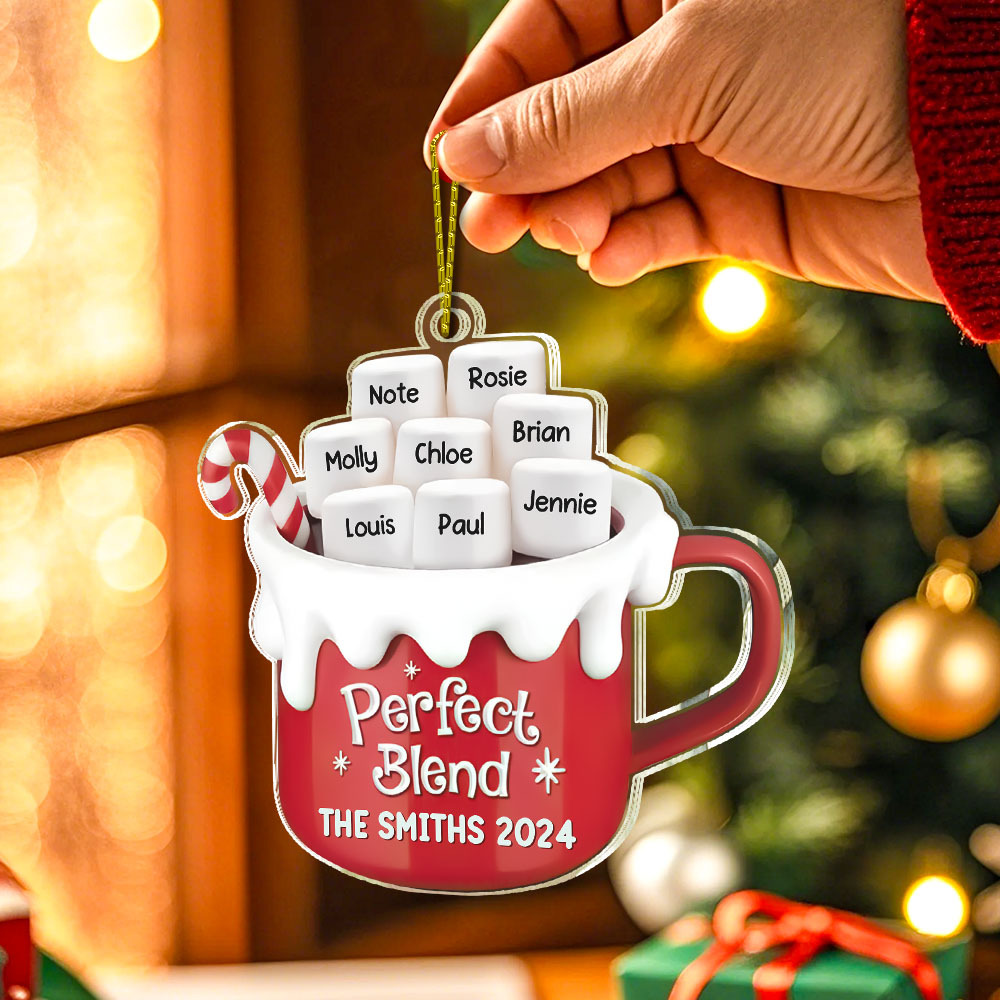 Perfect Blend - Personalized Custom Acrylic Ornament
