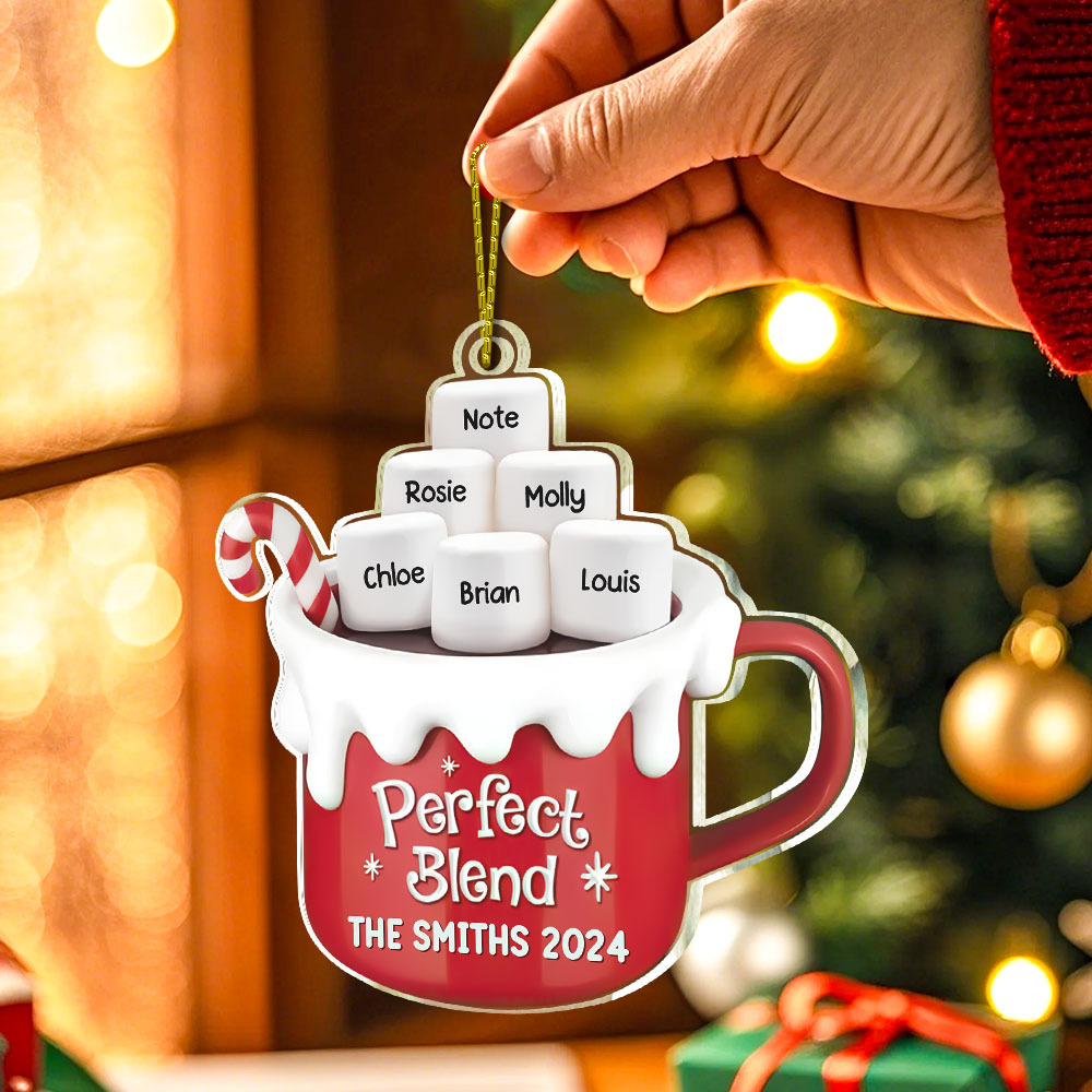 Perfect Blend - Personalized Custom Acrylic Ornament