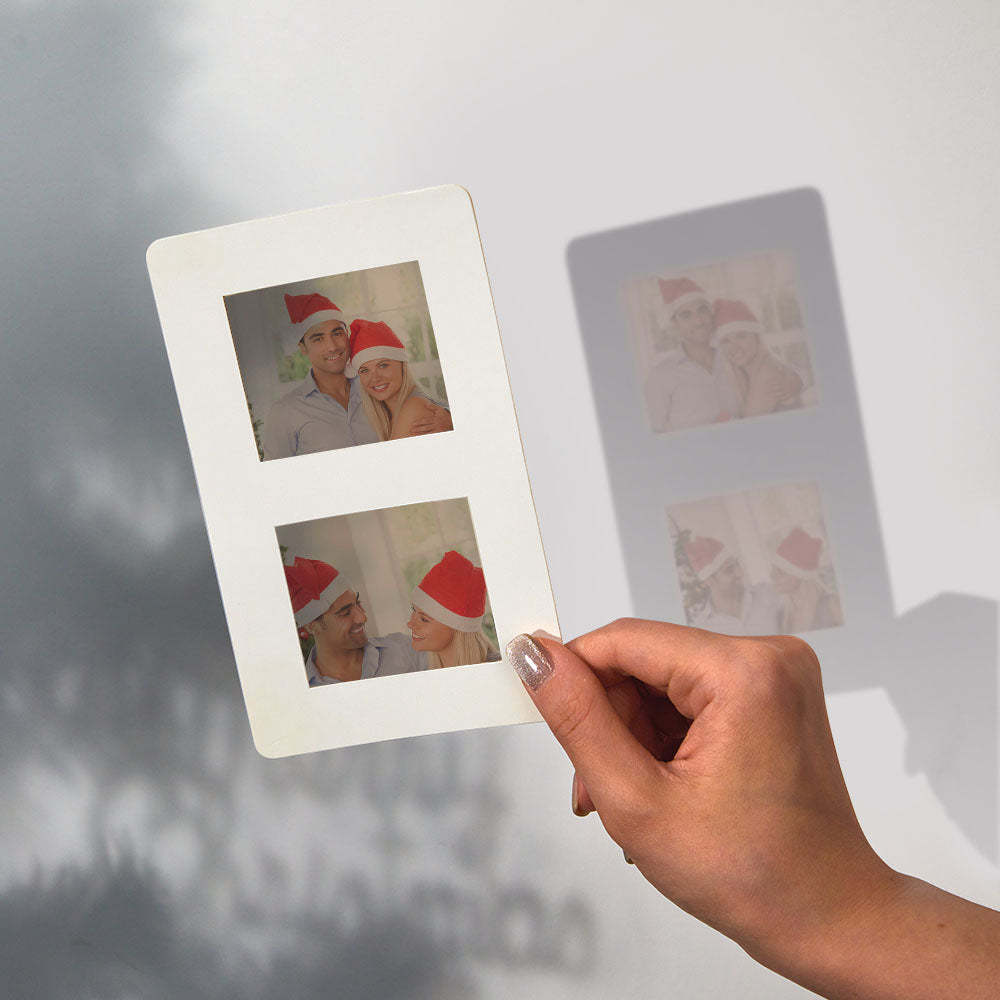 Custom Photo Film Card Romantic Christmas Gifts - Myphotowallet