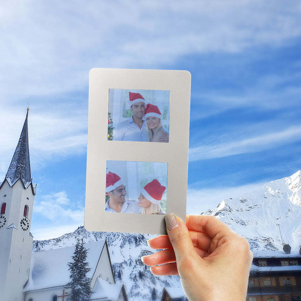 Custom Photo Film Card Romantic Christmas Gifts - Myphotowallet