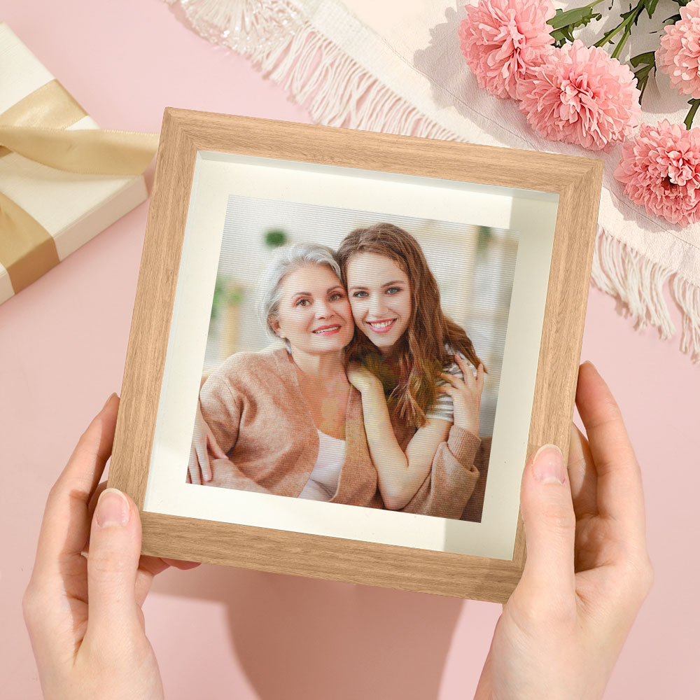 Custom Lenticular Photo Frame Gifts for Mom