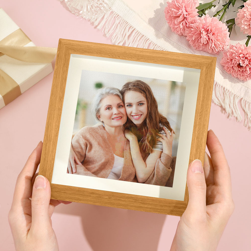 Custom Lenticular Photo Frame Gifts for Mom