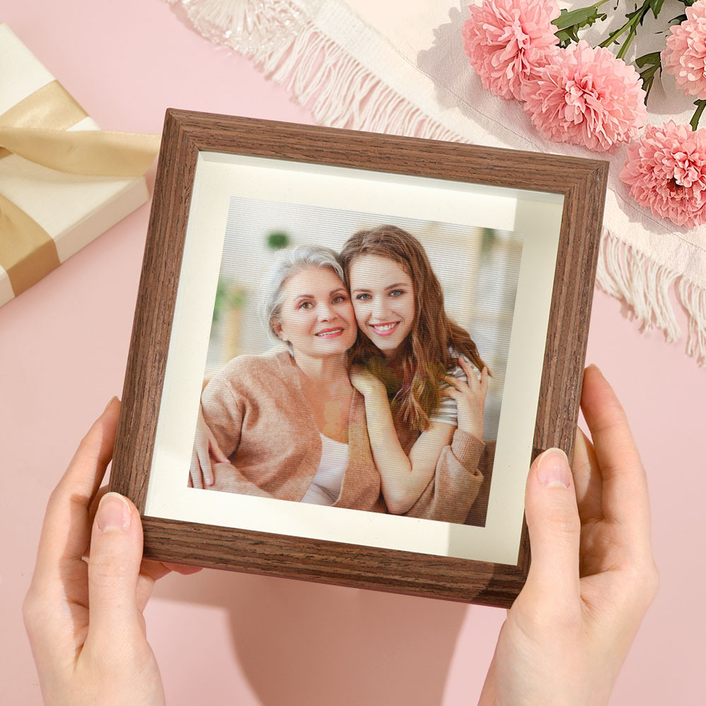 Custom Lenticular Photo Frame Gifts for Mom