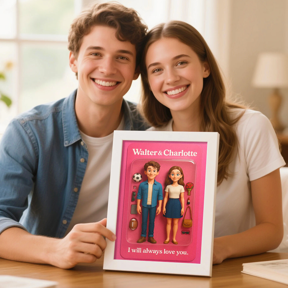 Custom Starter Pack Portrait, Personalized Portrait 3D Blister Toy Art, Custom Action Figure - GiftlabUS