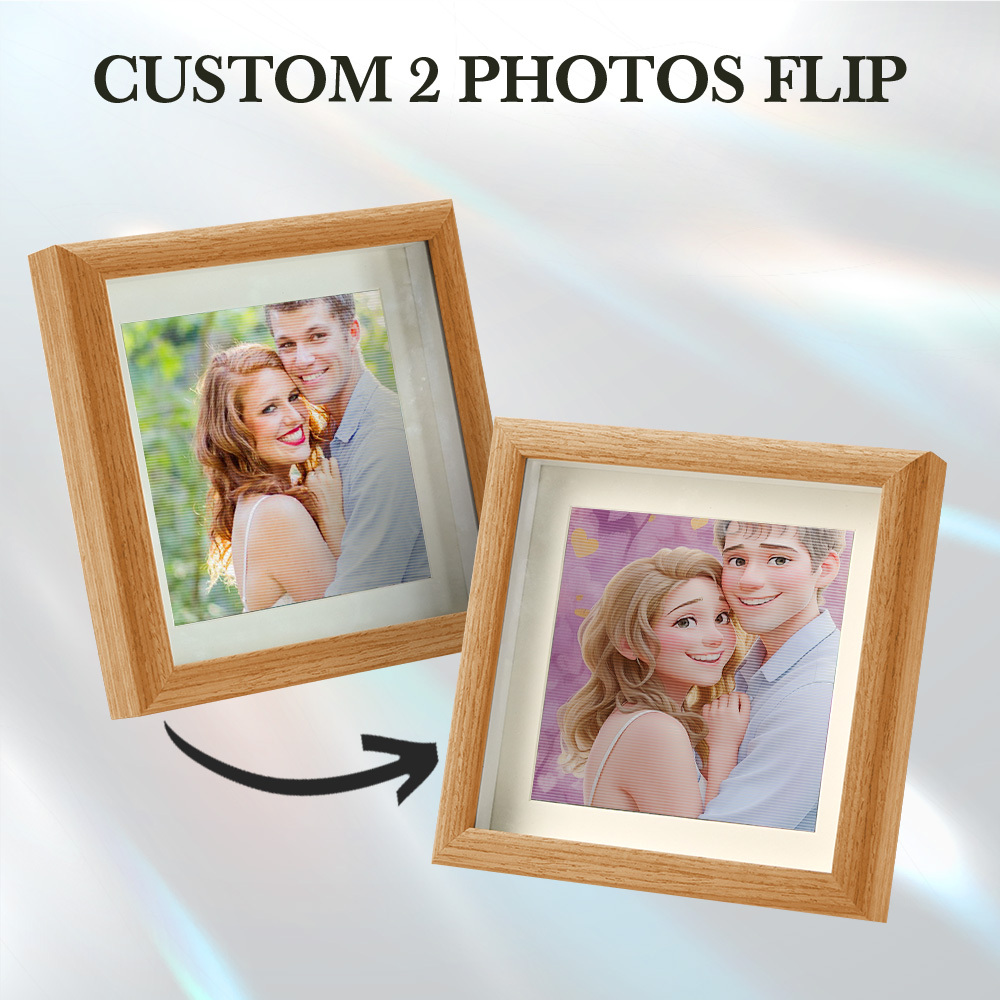 Custom Lenticular Photo  Disney Frame Gifts