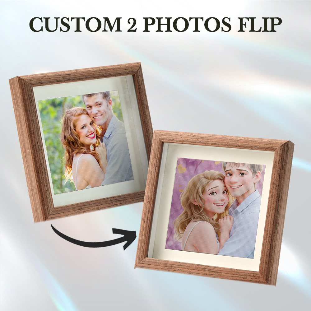 Custom Lenticular Photo  Disney Frame Gifts