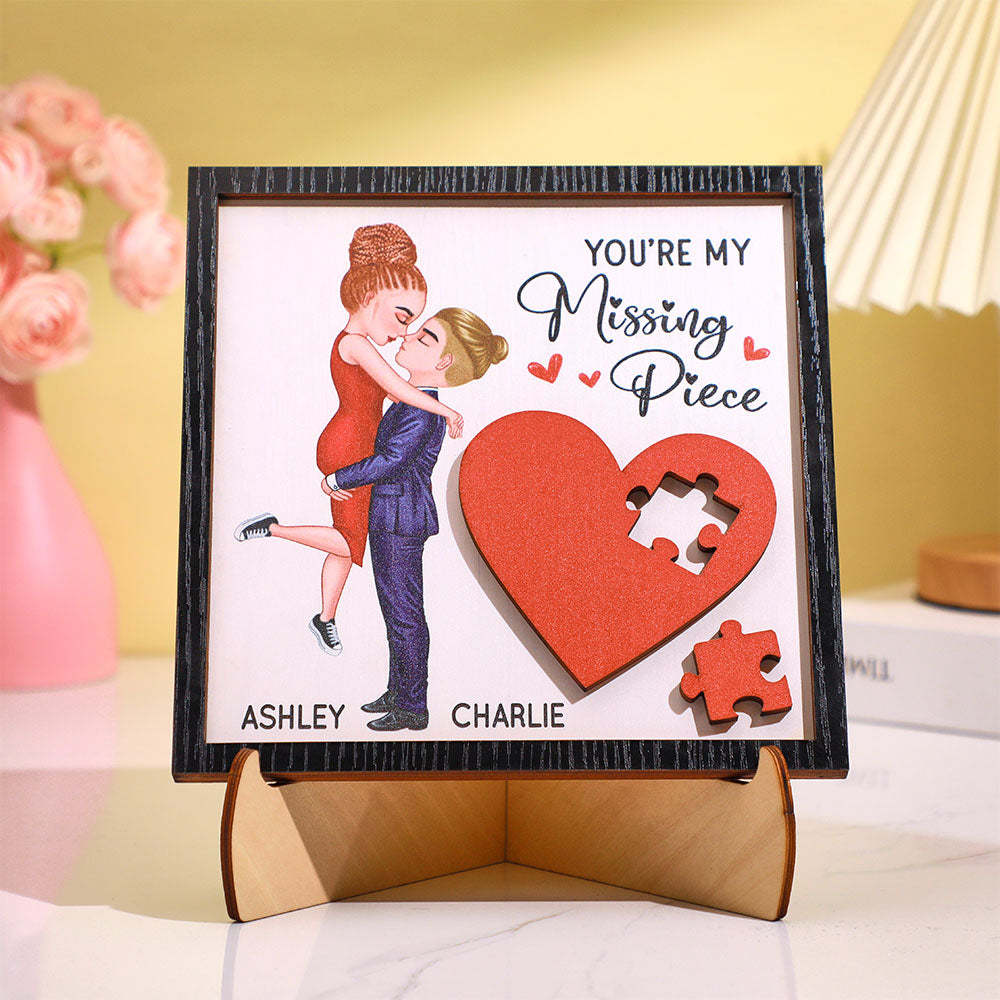 Valentine's Day Gifts for Her/Him Personalized Wooden Plaque You Are