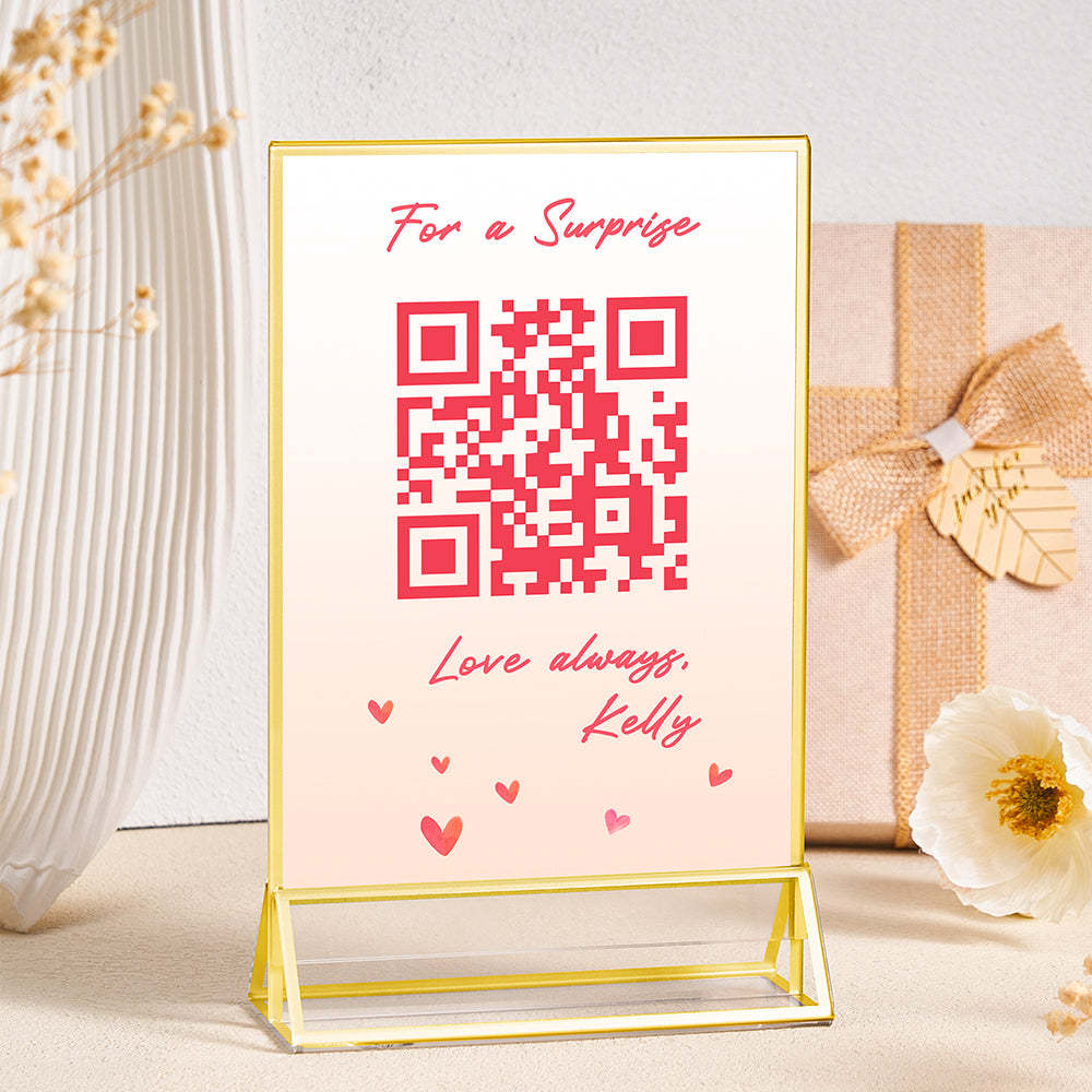 Forever Love - Personalized Photo Frame Custom Gifts For Love - Myphotowallet