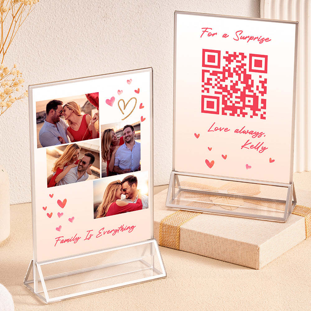 Forever Love - Personalized Photo Frame Custom Gifts For Love - Myphotowallet