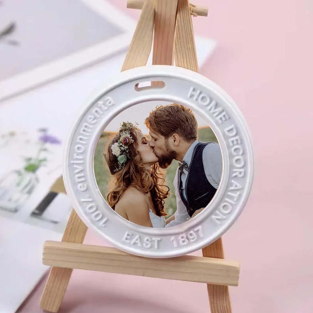 Customized photo aroma plaster hanging ornament for cars, featuring long-lasting solid fragrance, perfect for birthdays, fan support events, and gifts for fangirls - myphotowallet