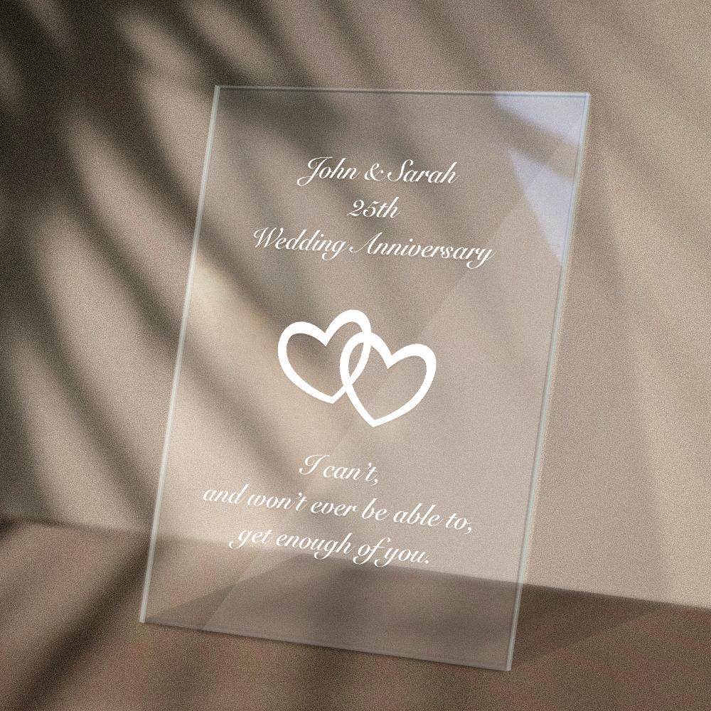 Custom Plaque With Text - Myphotowallet