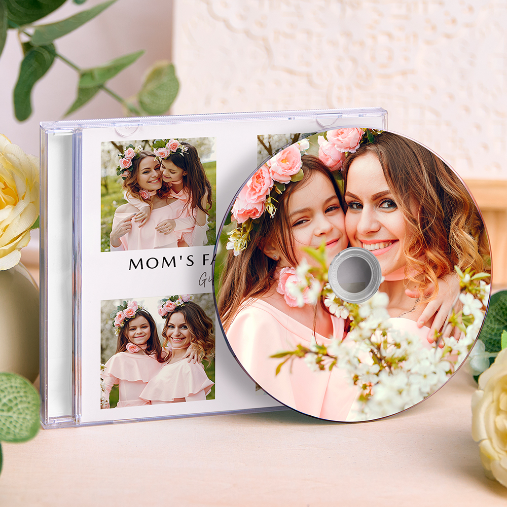 Custom Songs CD Mixtape Photo CD & Jewel Case Custom Songs | Personalized Custom CD Album