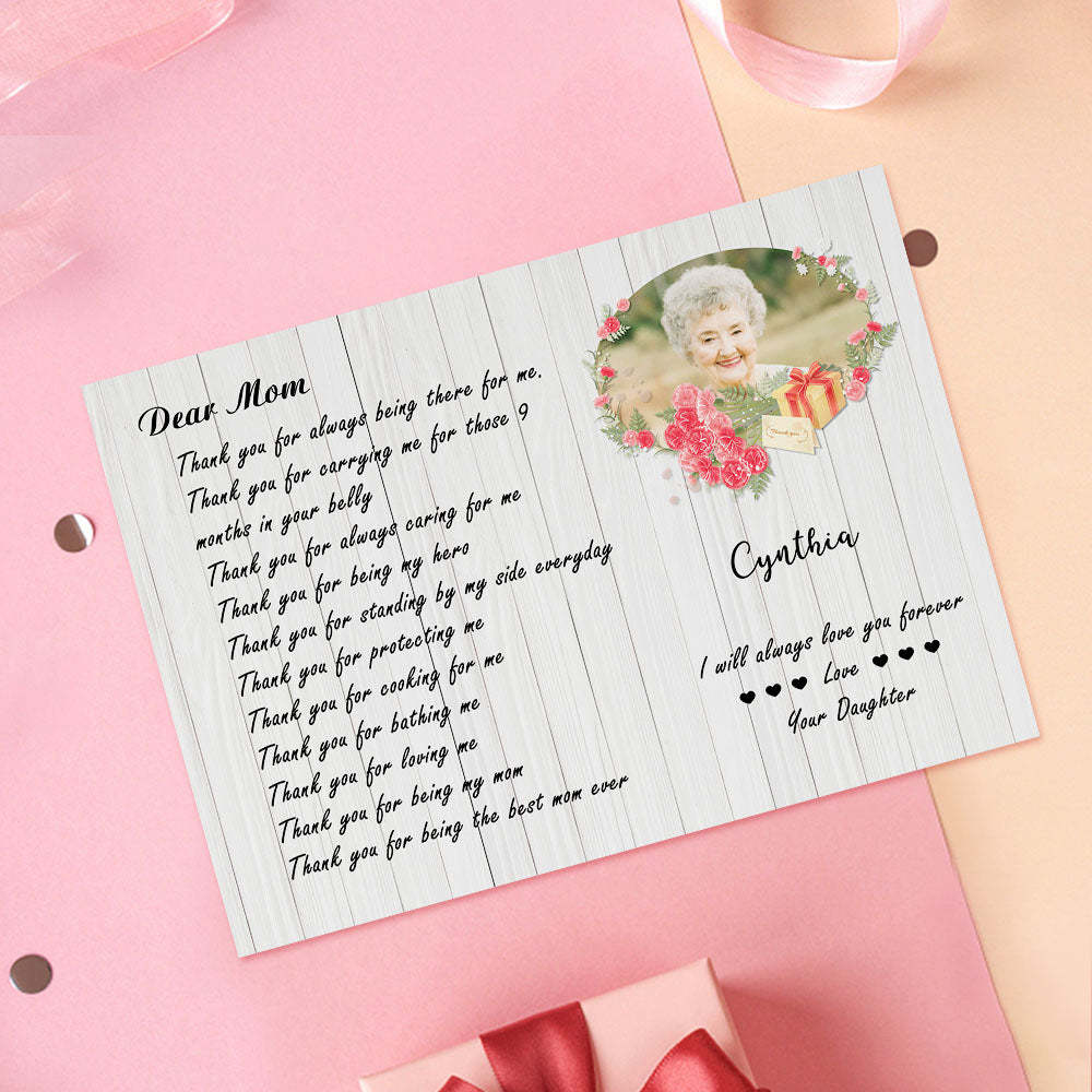 Custom Crochet Doll from Photo Handmade Look alike Dolls with Personalized Name Card Gifts for Mom - Myphotowallet