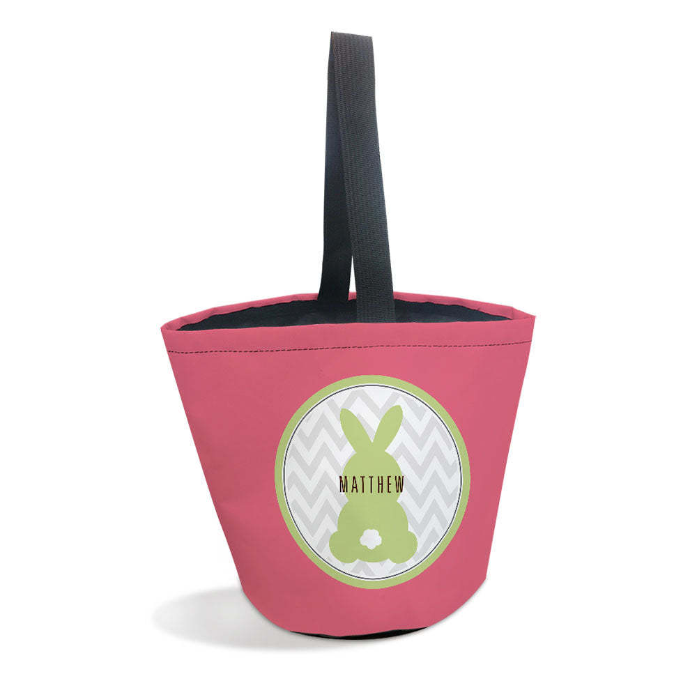 Personalized Name Easter Basket Custom Easter Bunny Basket Gifts for Kids