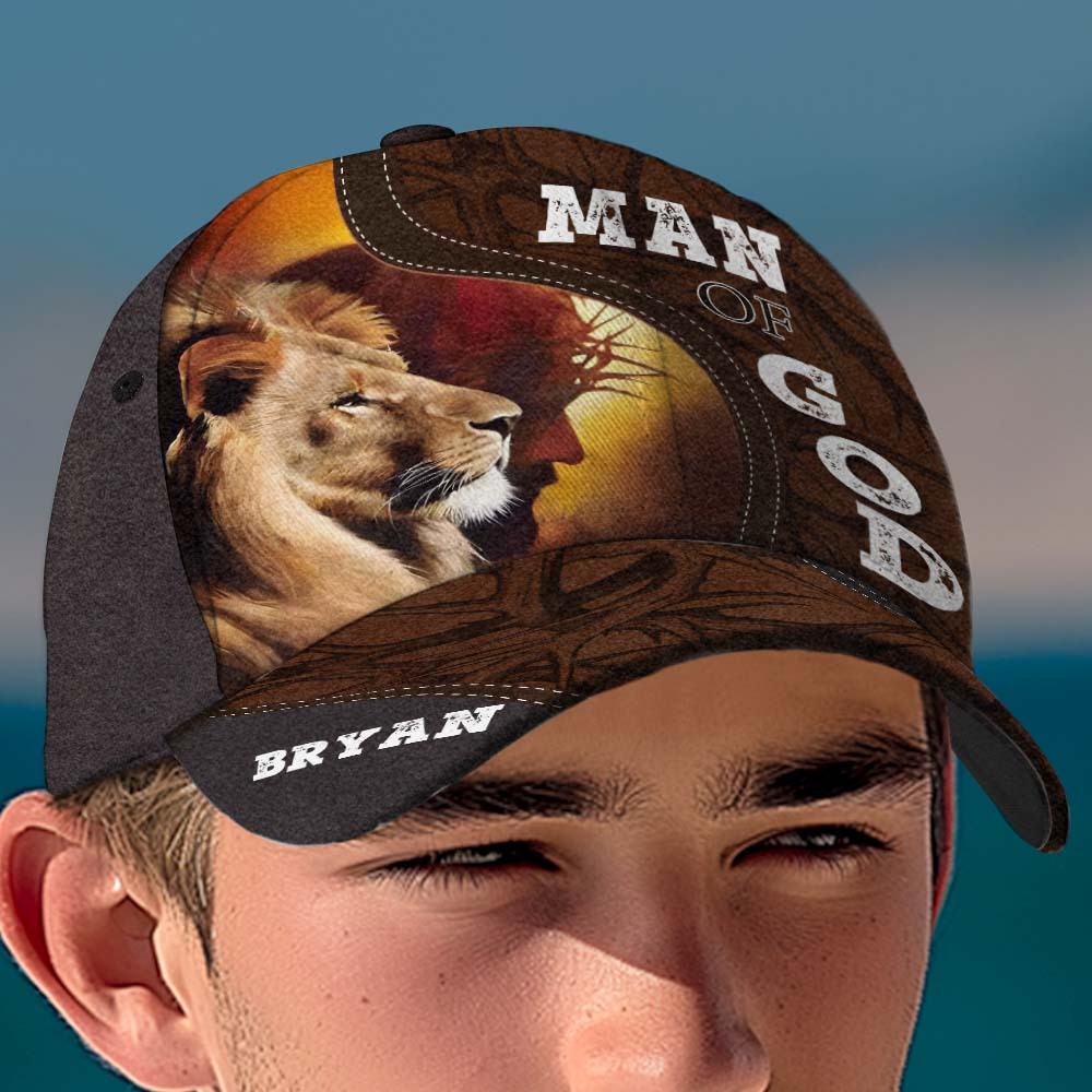 Man Of God | Personalized Name Classic Cap