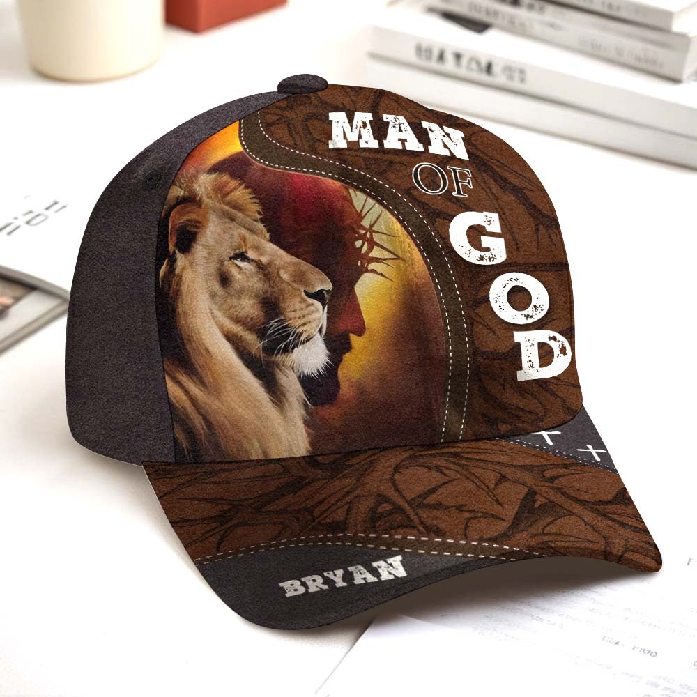 Man Of God | Personalized Name Classic Cap