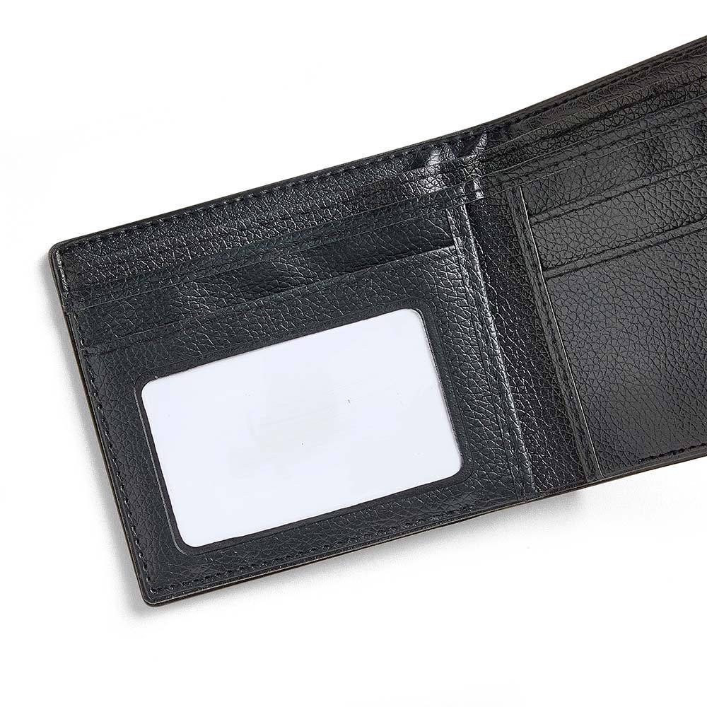 Be Strong | Personalized Name Folded Wallet For Men