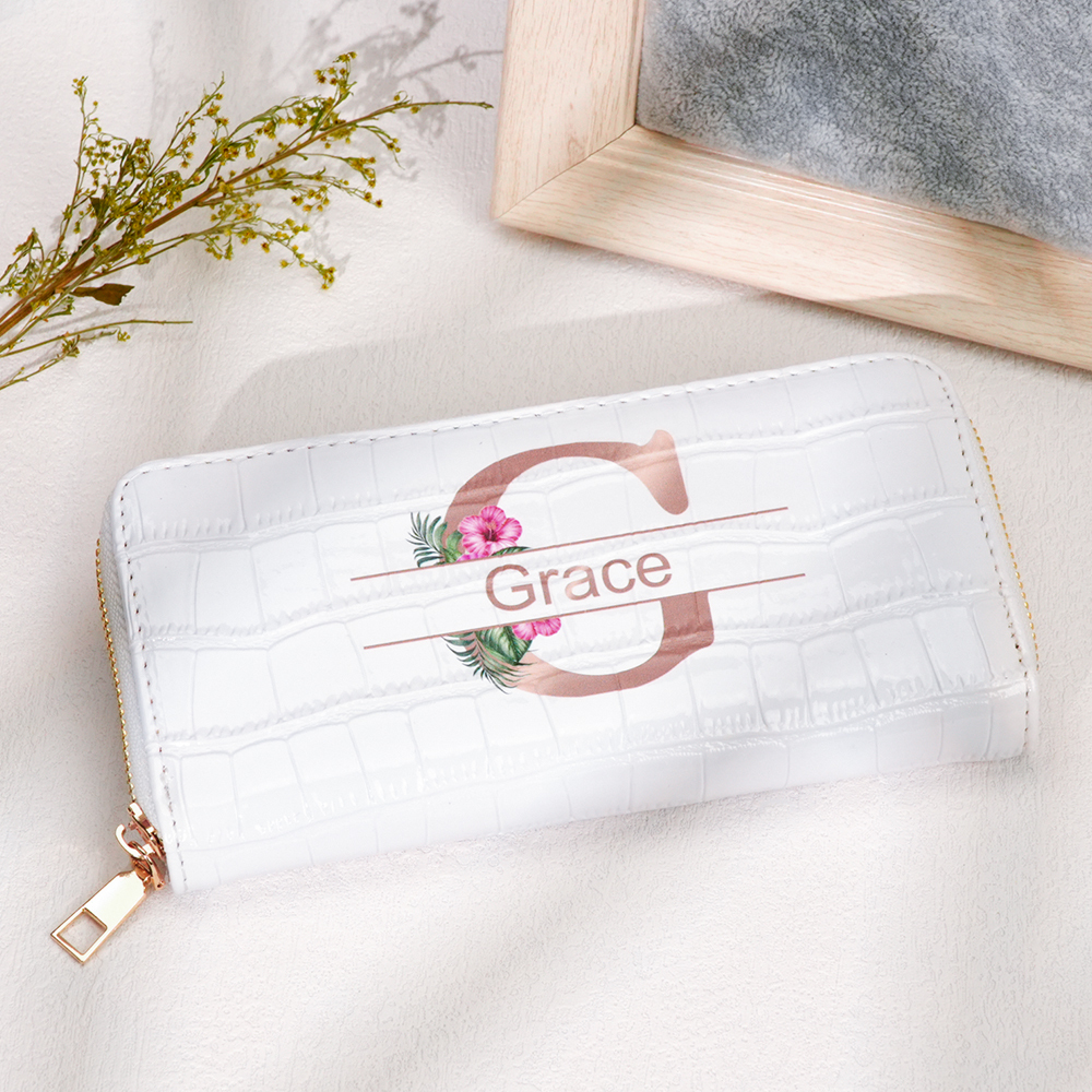 Custom Signature Long Wallet,Personalized Signature Design Long Wallet,Custom Signature Long Wallet,Personalized Long Wallet With Signature,Custom Signature Long Wallet
