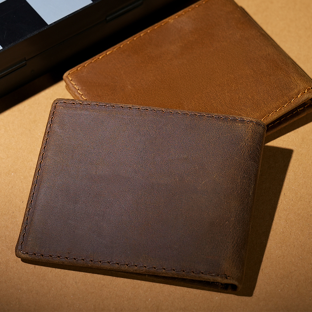 Personalized Men's Wallet, Genuine leather wallet, Gift for boyfriend, Gift for him, Valentine's Day gift, gift for my man, gift for husband