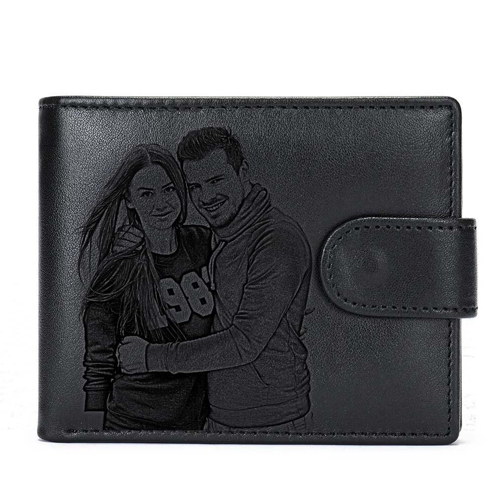 Men's Casual Retro Large Capacity Leather Wallets - myphotowallet