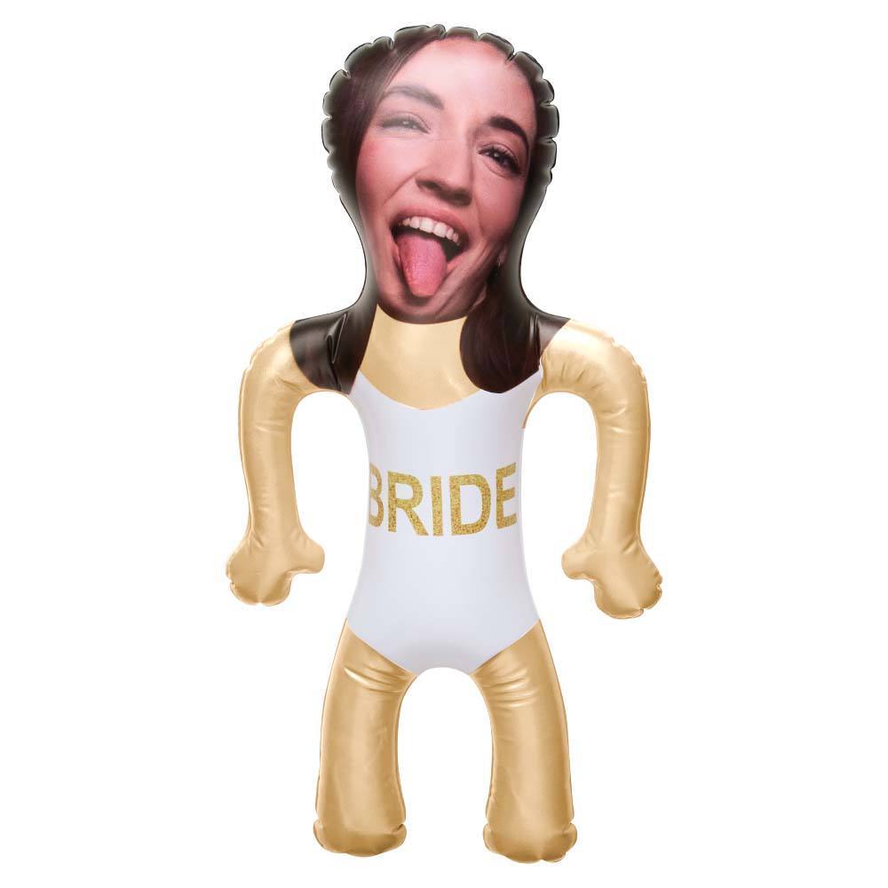 Personalized Bride Swimming Blow Up Dolls Funny Bridal Bachelorette Gifts for Her - GiftLab