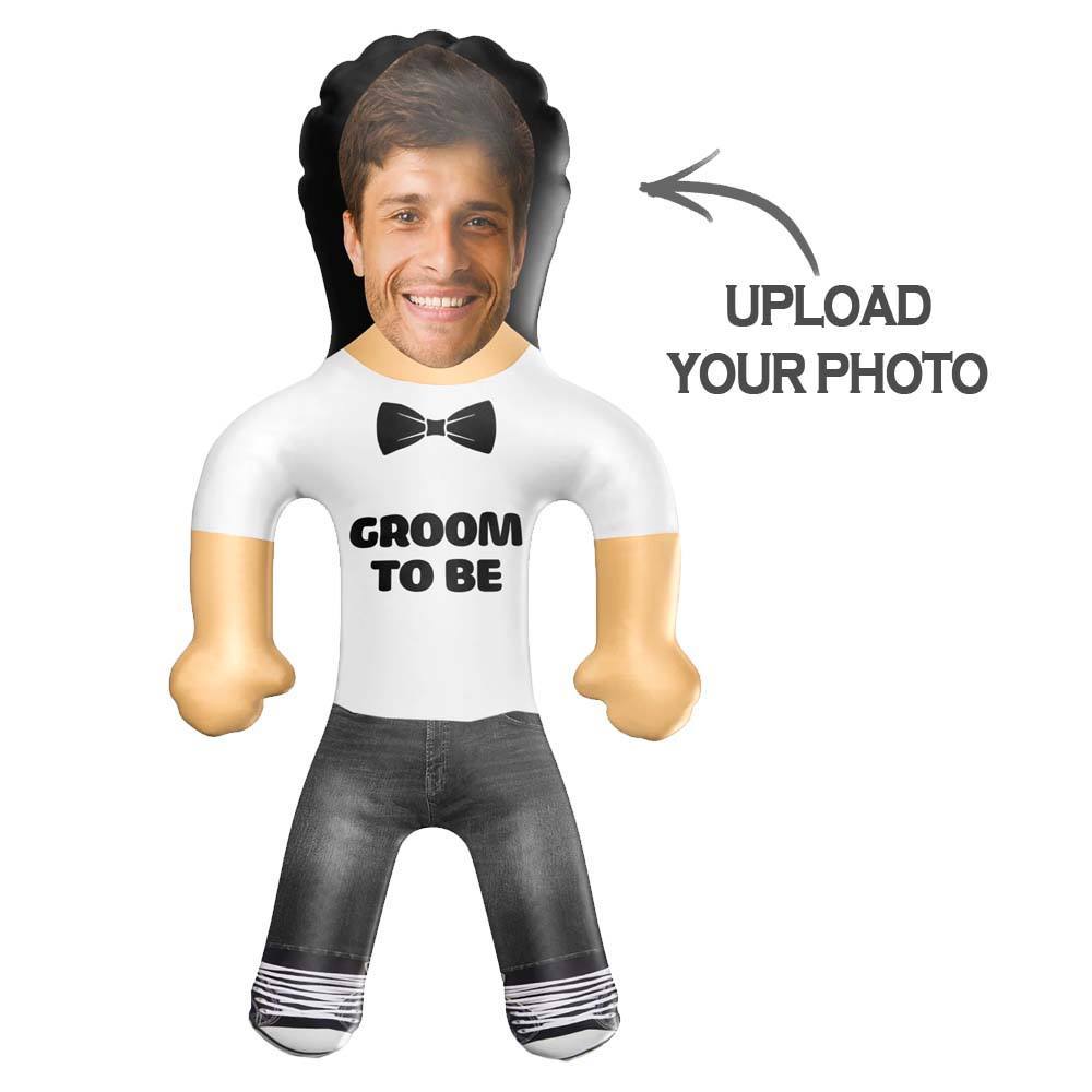Personalized Groom to Be Blow Up Dolls Custom Funny Inflatable Doll for Wedding Gift - GiftLab
