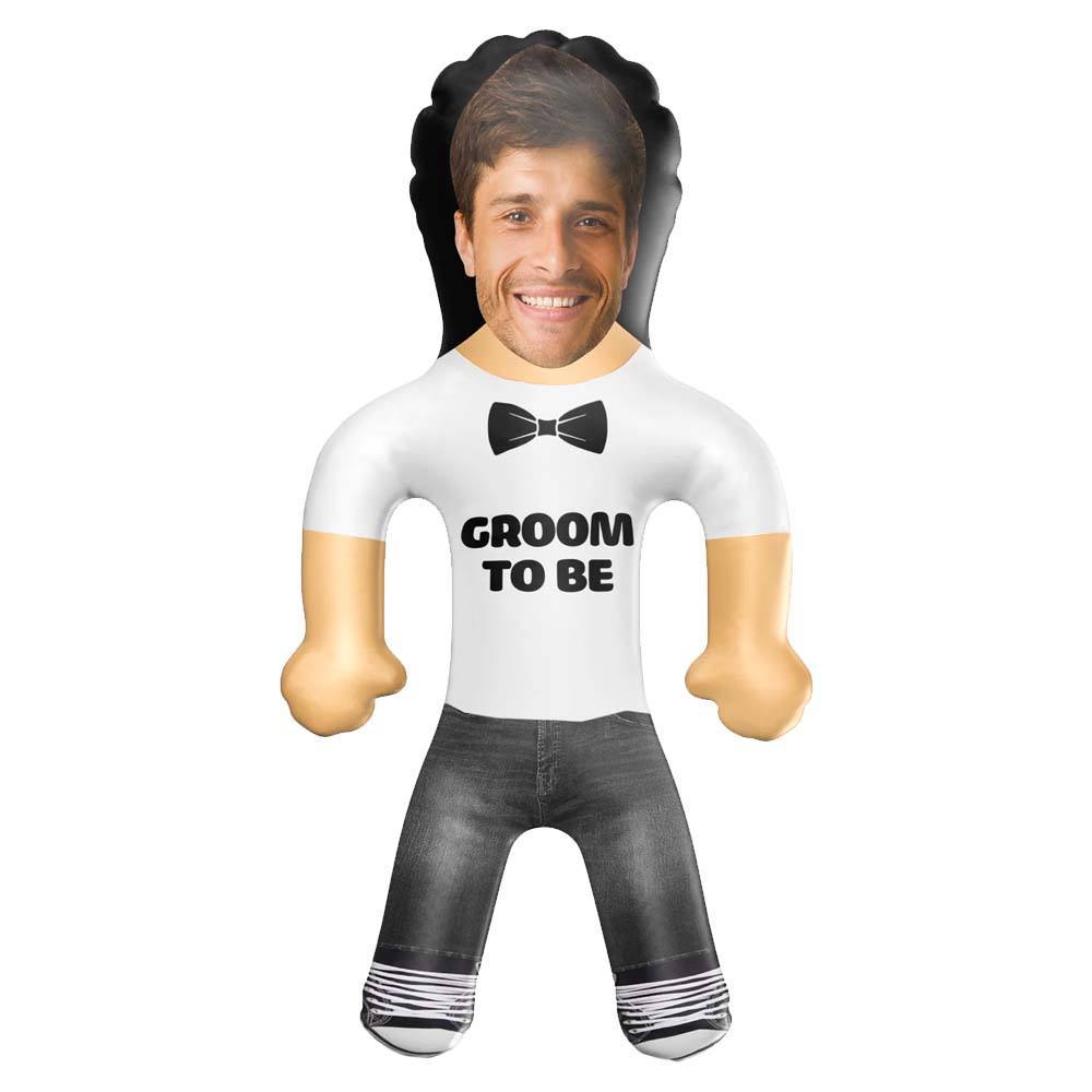 Personalized Groom to Be Blow Up Dolls Custom Funny Inflatable Doll for Wedding Gift - GiftLab