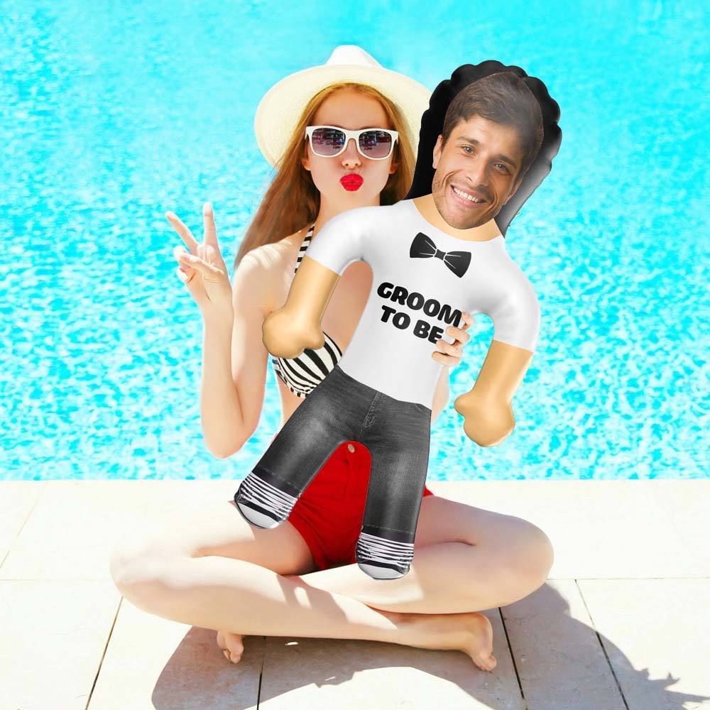 Personalized Groom to Be Blow Up Dolls Custom Funny Inflatable Doll for Wedding Gift - GiftLab