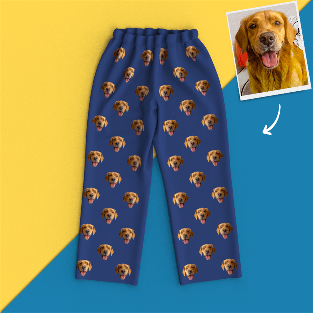 Custom Face Pajamas - Dog - 