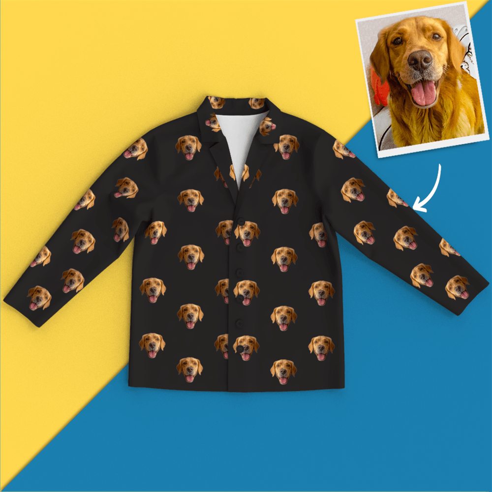 Custom Face Pajamas - Dog - 
