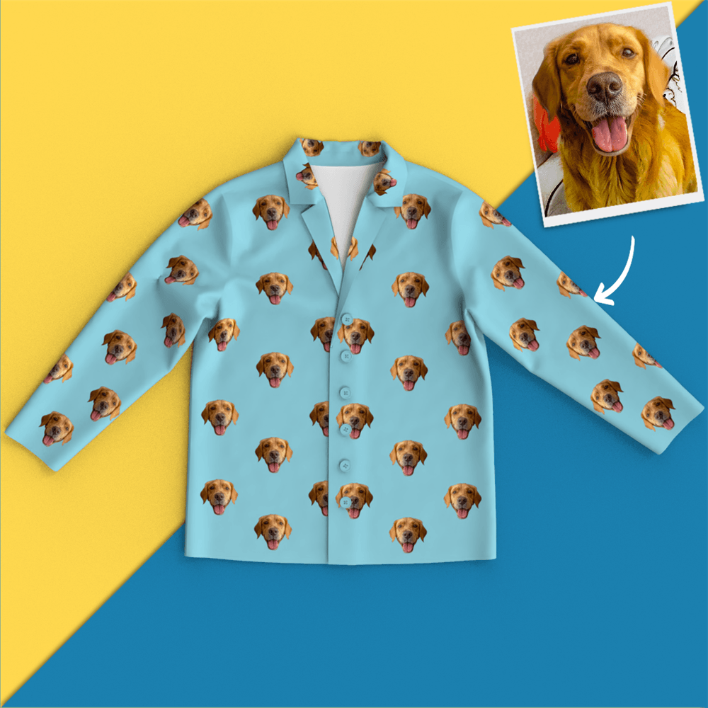 Custom Face Pajamas - Dog - 