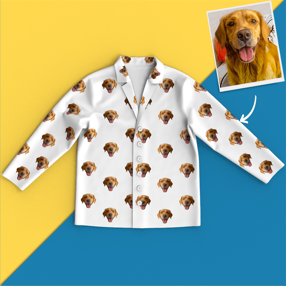 Custom Face Pajamas - Dog - 